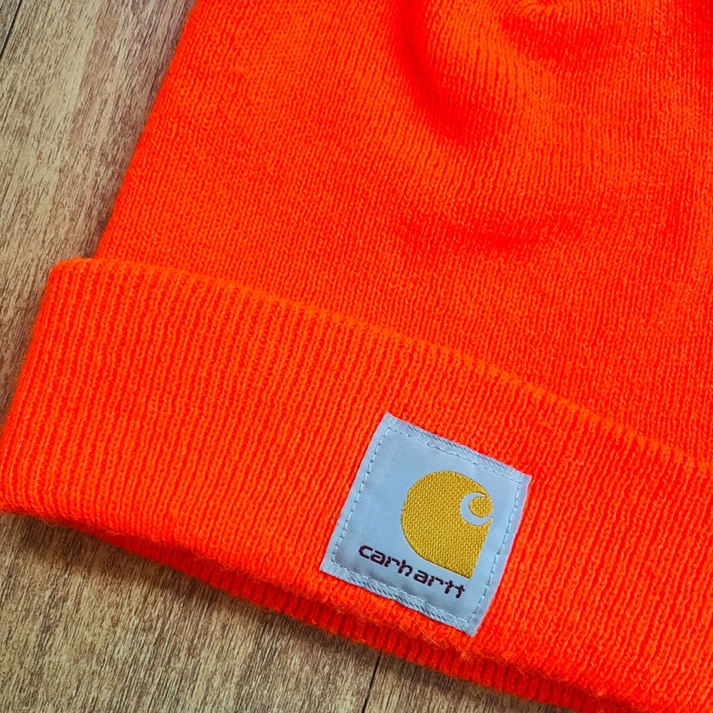 Orange Carhartt Beanie